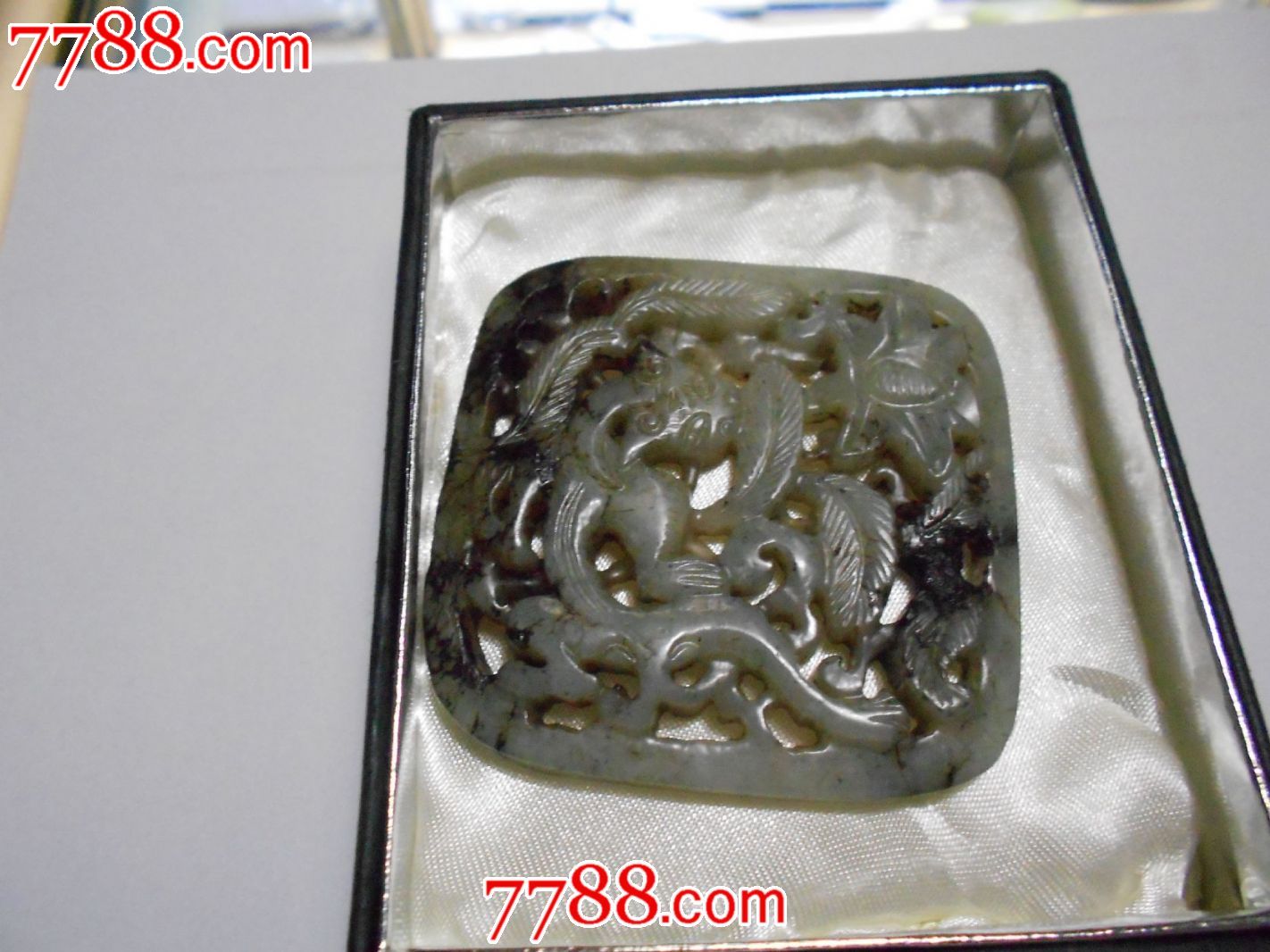 和田青白玉带板-价格:20000元-se19548474-和