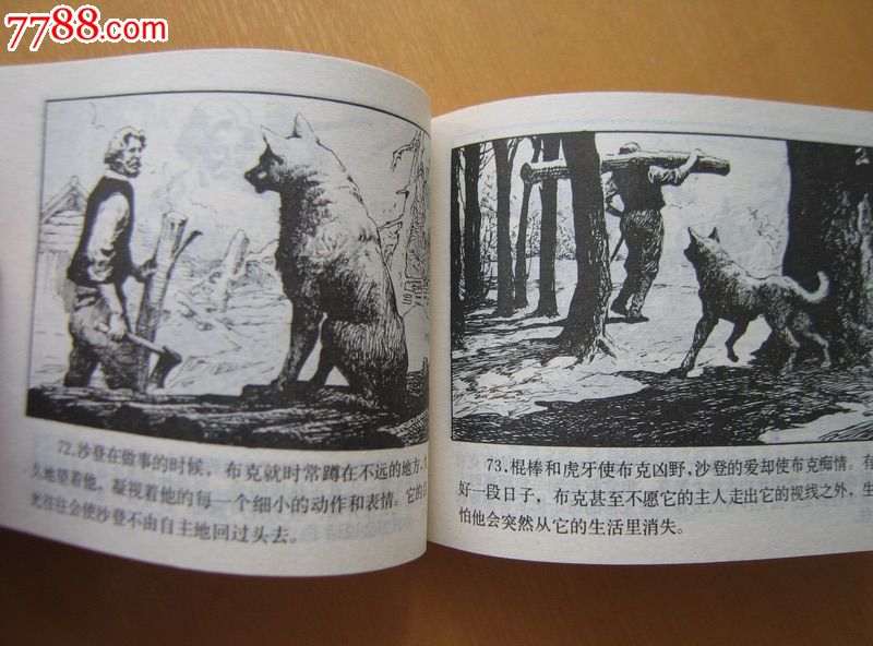 荒野的呼唤_连环画\/小人书_笨鸟斋