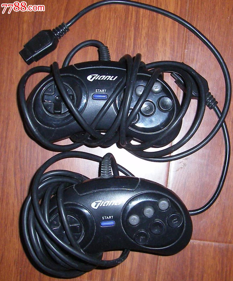 世嘉新天利手柄两个未测试好坏-价格:88元-se