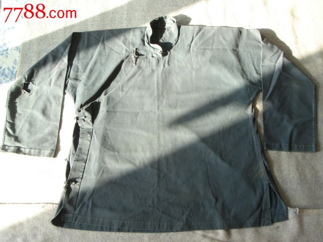 老大襟衣服_旗装\/马褂_文信收藏屋【中国收藏热线】