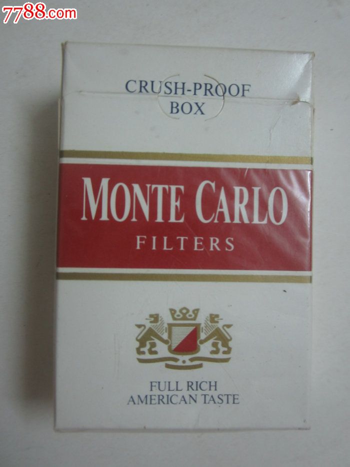 3d烟标:montecarlo蒙特卡洛