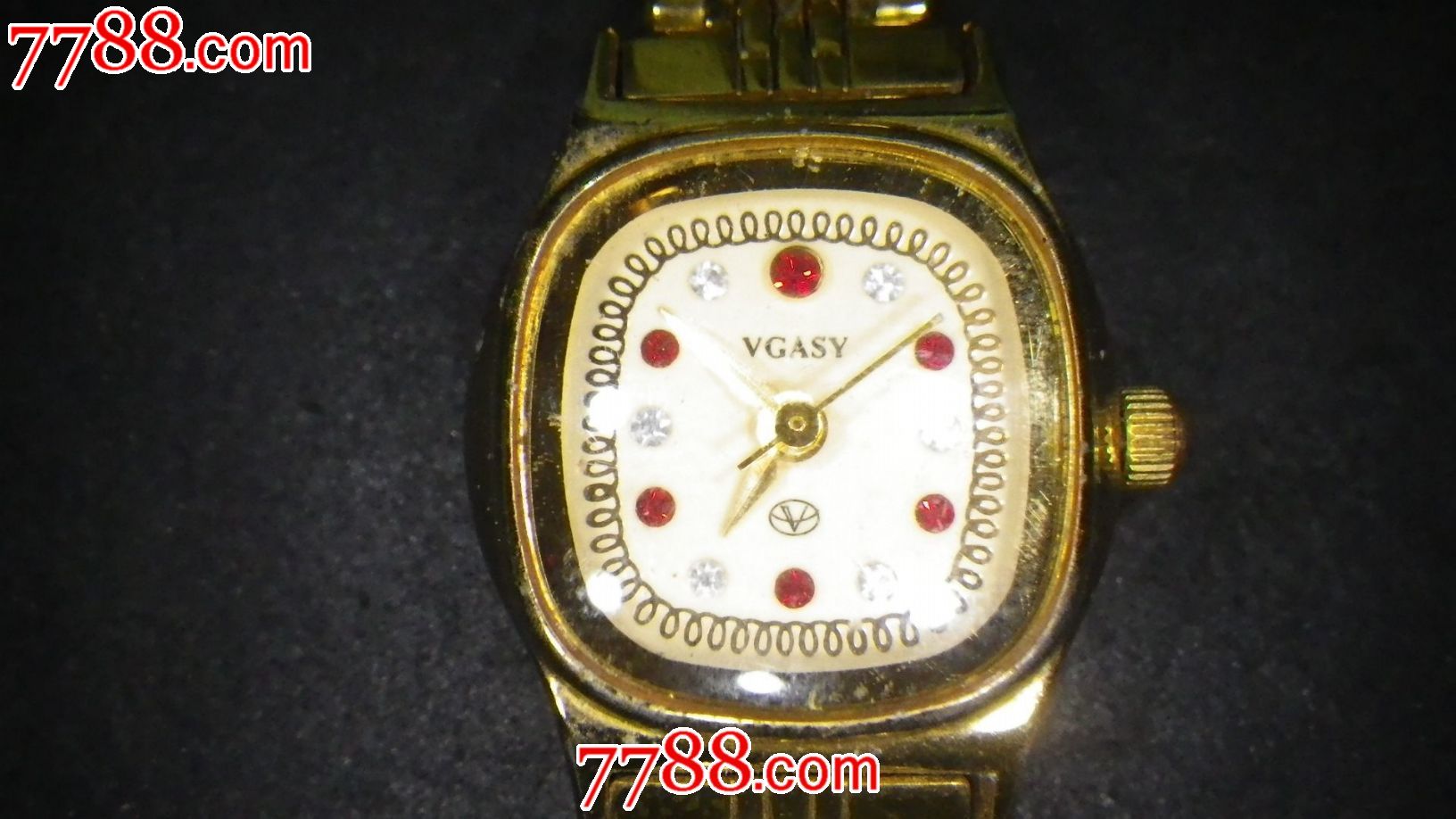 VGASY镀金镶宝石女表-手表\/腕表--se2071599