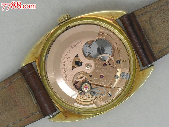 瑞士原装18k实金金盘金套欧米茄omega男士手表