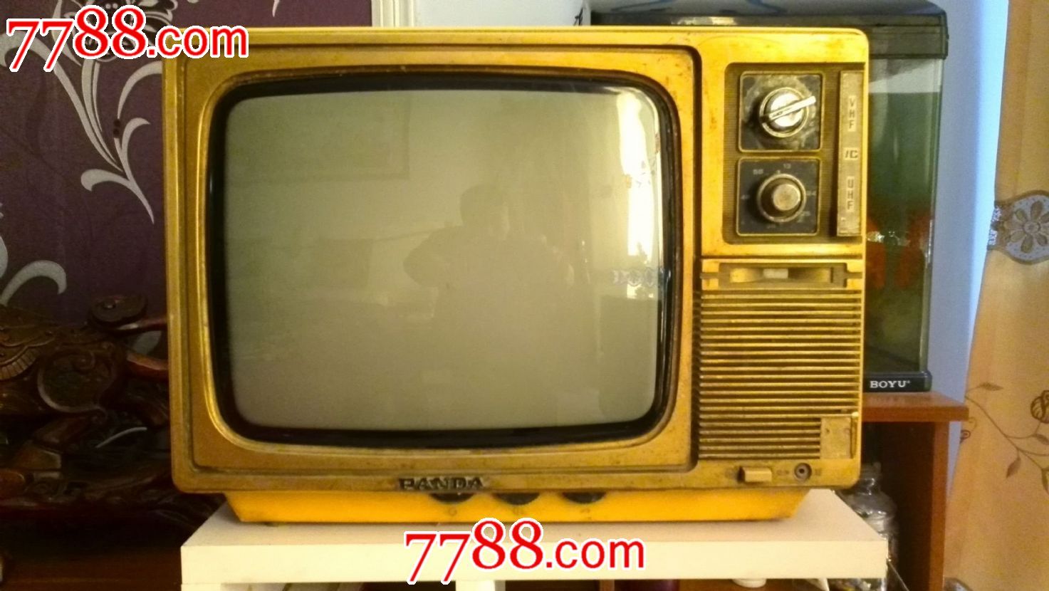 熊猫牌DB35H1-Q黑白电视机二号机_电视机_金