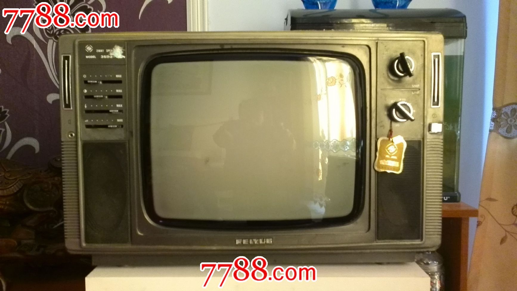 飞跃牌35D2-7黑白电视机-价格:120元-se20968061-电视机-零售-中国收藏热线