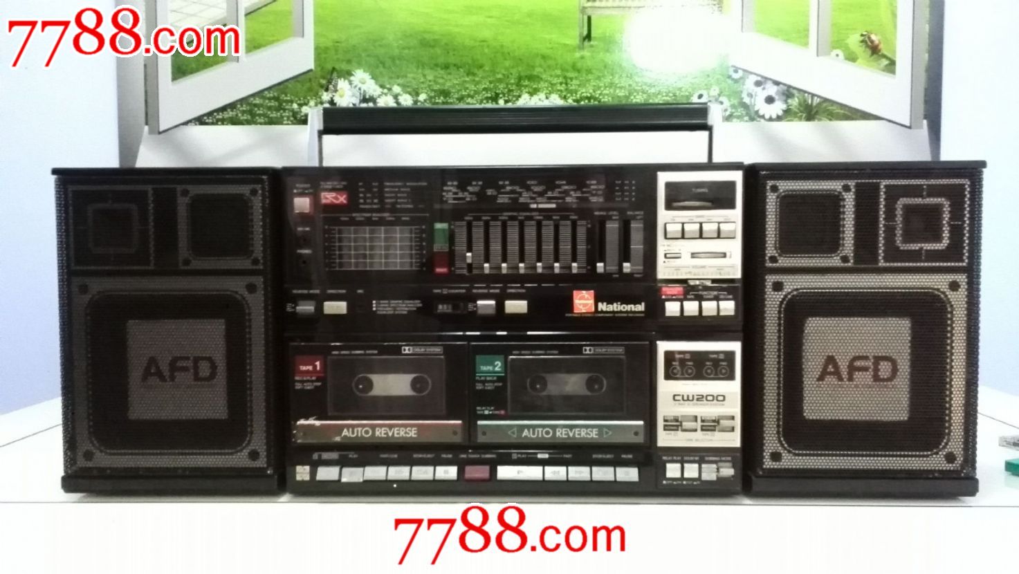 高端松下CW200高档收录机-价格:550元-se20