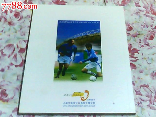 上海中远汇丽足球队队员全家福纪念电话卡1套