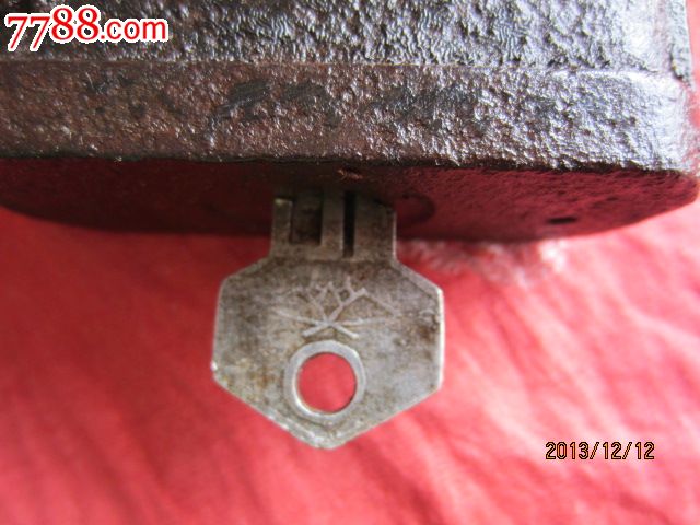 14厘米全开窗英文主力大锁_其他铁器\/钢器