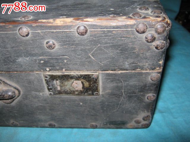 老木箱子/老物件/影视道具