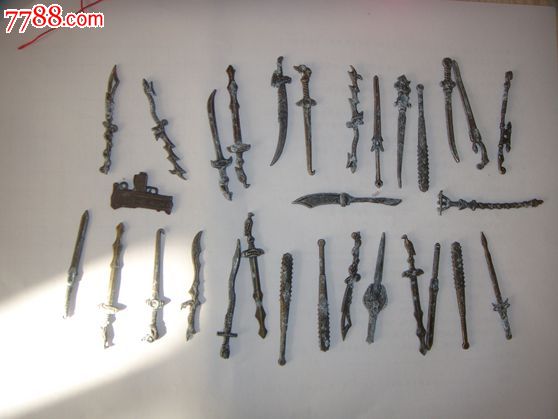 经典玩具小兵器30件