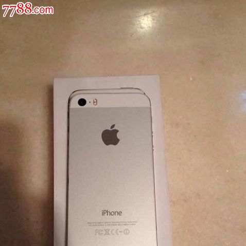 银色苹果iPhone5s16GB美版(有锁)原装主配无