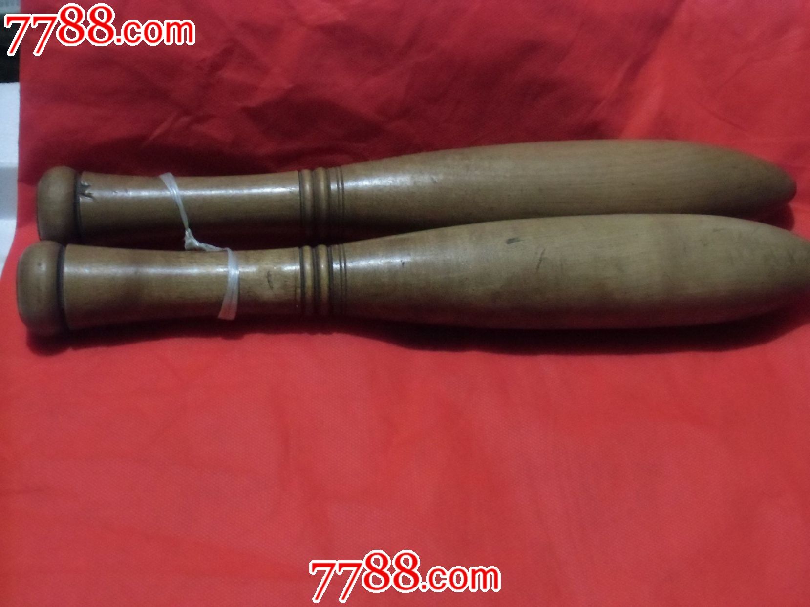 一对民间老木棒槌-se22023665-木棍/擀面杖-零售-7788