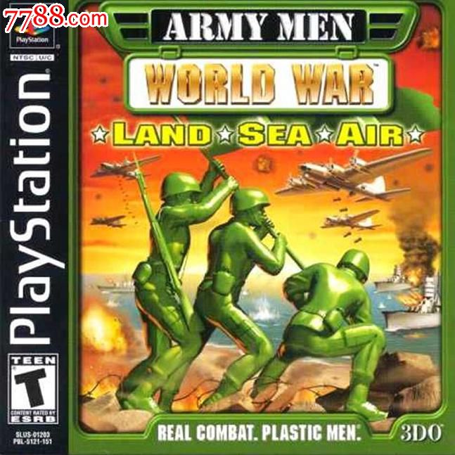 玩具兵人之海陆空大作战[美版]PS1游戏-价格:4元-se22116075-PSP\/游戏机-零售-中国收藏热线