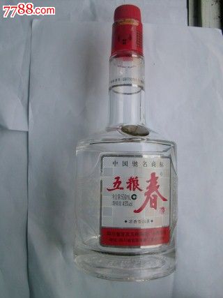 五粮春酒瓶_价格元【烟山收藏】_第1张_中国收藏热线