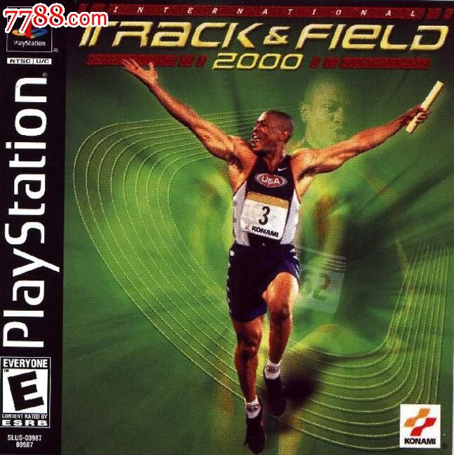 田径运动会2000[美版]PS1游戏-价格:4元-se22