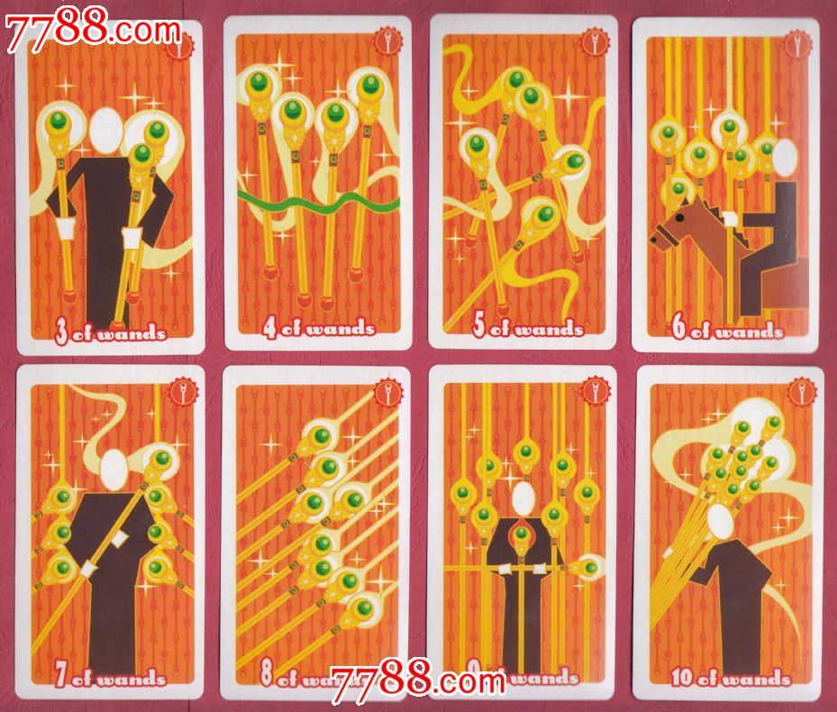 ◆扑克-塔罗牌12】星座小王子-幸福的塔罗牌TAROT手掌宝版_扑克牌_山东宝源斋【中国收藏热线】