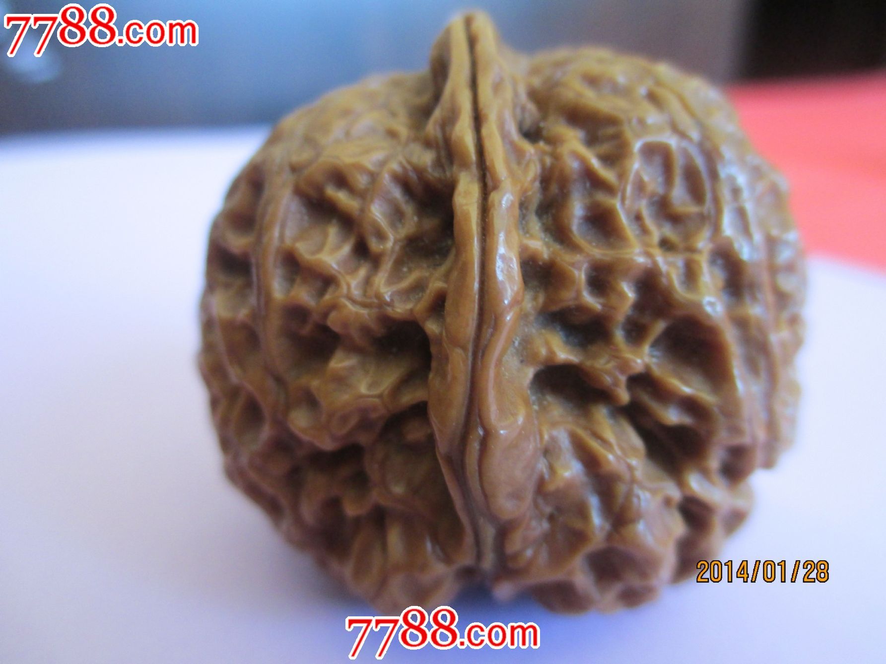 单个文玩核桃_核桃雕_戒励号【中国收藏热线】