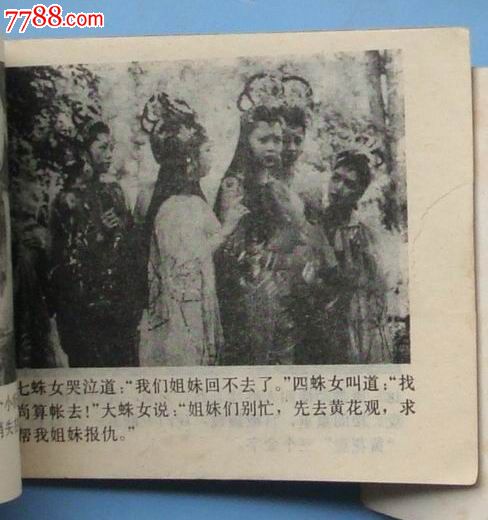 西游记电视系列21:错坠盘丝洞_连环画\/小人书
