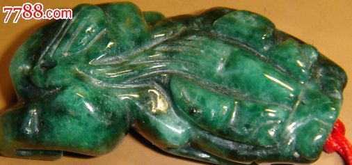 干青翡翠貔貅-se22910003-七七八八翡翠收藏