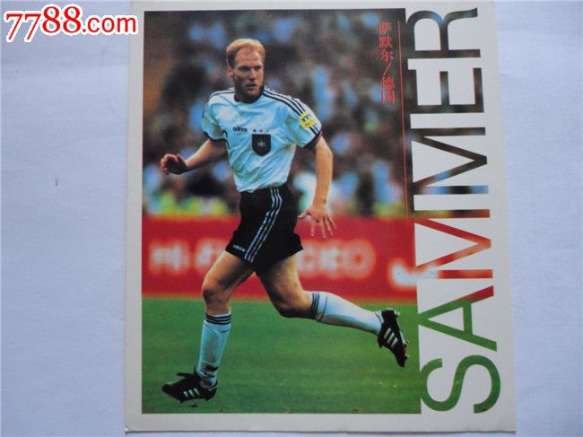 足球球星卡片--萨默尔