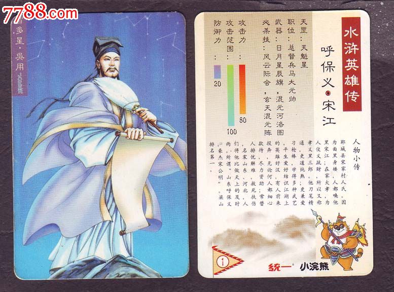 智多星吴用_价格元【藏我所爱】_第1张_中国收藏热线