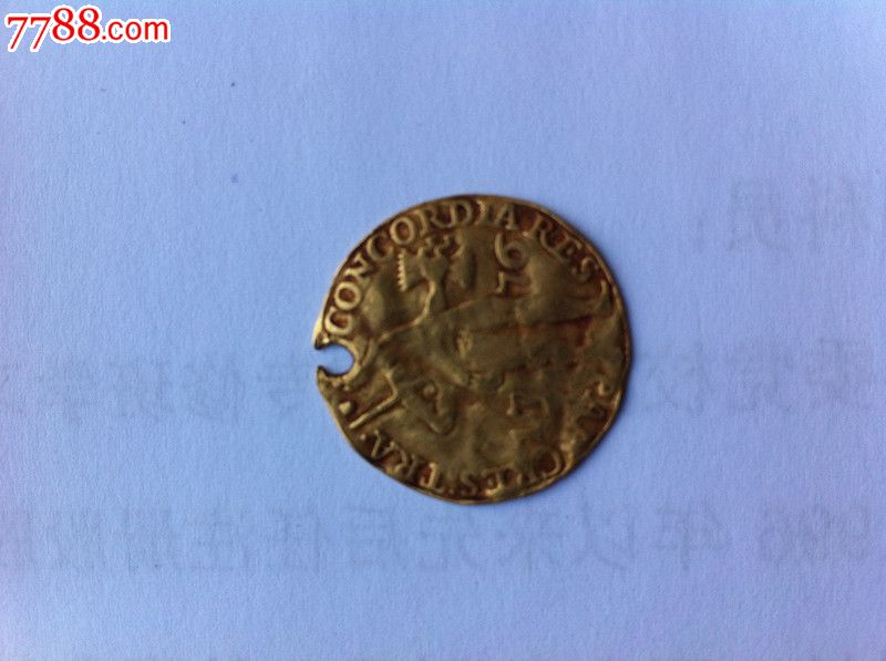 1776年东印度金币(非卖品)请专家鉴定估价