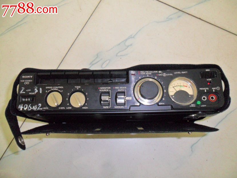 日本原装:索尼SONYTCM-5000EV成色新_三用