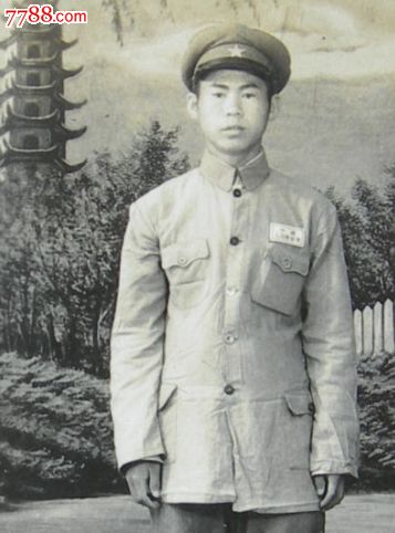 老照片:1950年的中国人民解放军【南京金陵照