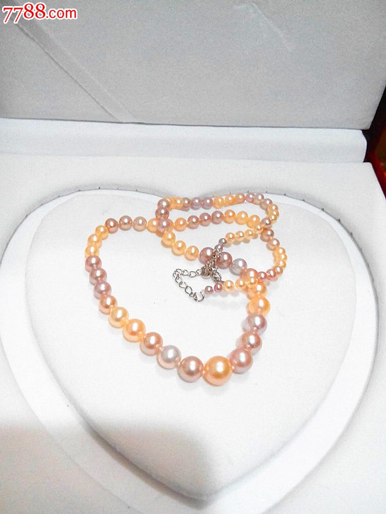 彩色珍珠项链-价格:1200元-se23158982-项链\/