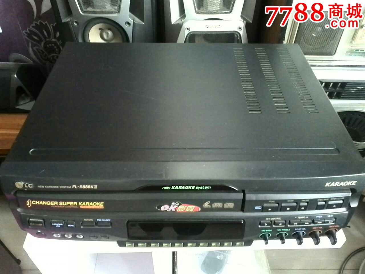 lg(韩国原产)fl-r888k2卡拉ok影碟机(自带歌库)