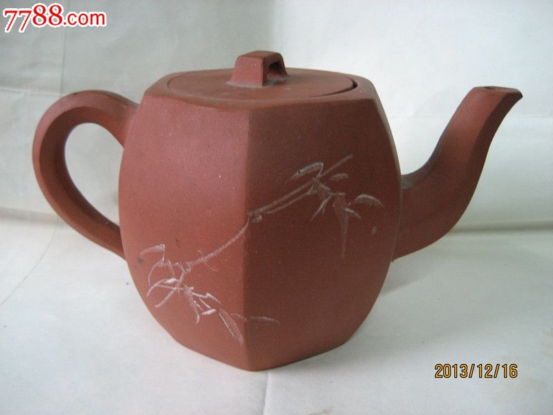 中6方紫砂壶_紫砂壶_八淘九淘