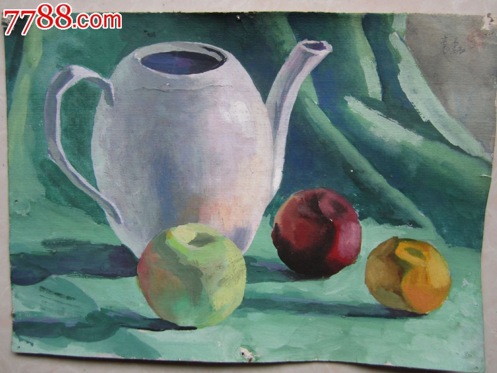 水果茶壶-se23389168-七七八八字画网