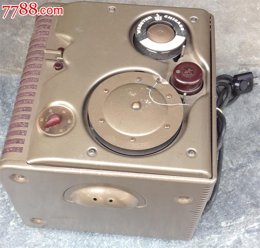 美国40年代钢丝录音机-价格:7500元-se23523749-收音机-零售-中国收藏热线