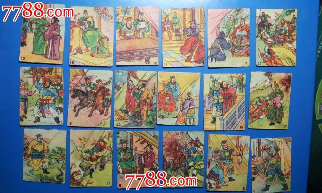 50年代儿童游戏牌8元\/枚_桌游卡牌_纸品屋