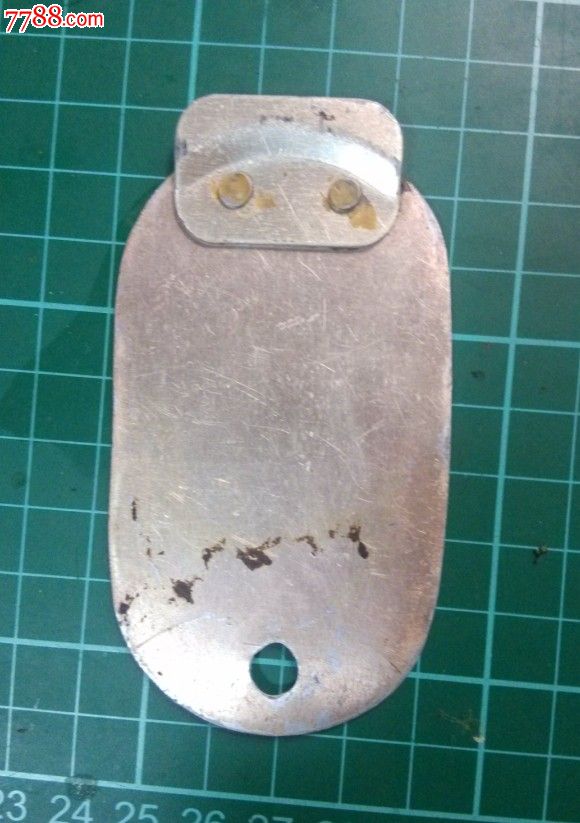 文革时期老战斗机蒙皮发动机固定点口盖-价格