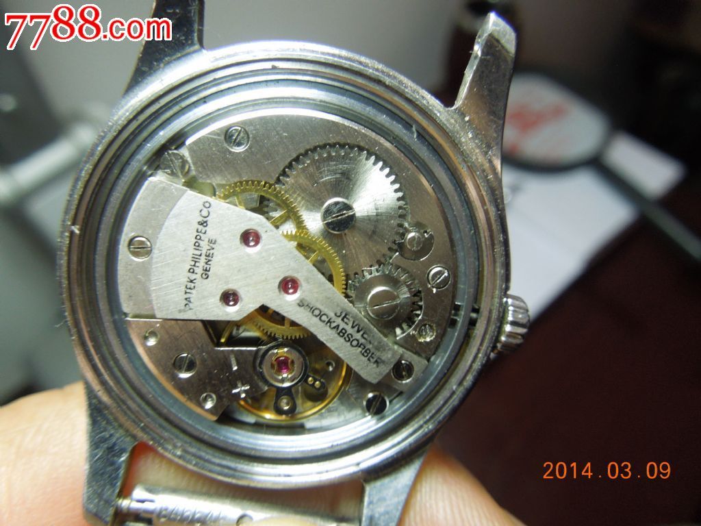 百达翡丽手表750老款,百达翡丽18k7505052 高仿百达斐丽手表_价格750元【陈仓古玩】_第5张_中国收藏热线