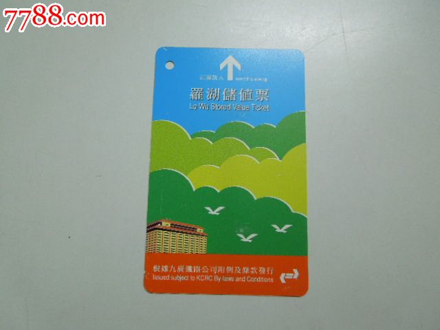 香港九广铁路'罗湖储值票'-价格:28元-se23863