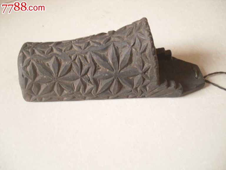 包老民国手工花纹泥塑筷笼快乐人生居家装饰布