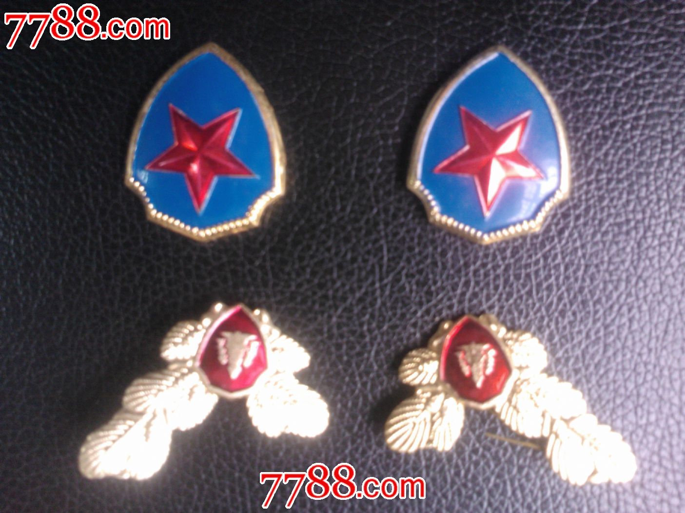 83式森林警察领花、肩章一套-价格:55元-se24