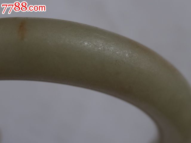 老翡翠手镯,翡翠\/缅甸玉,清朝,糯种,黄色,手镯\/手