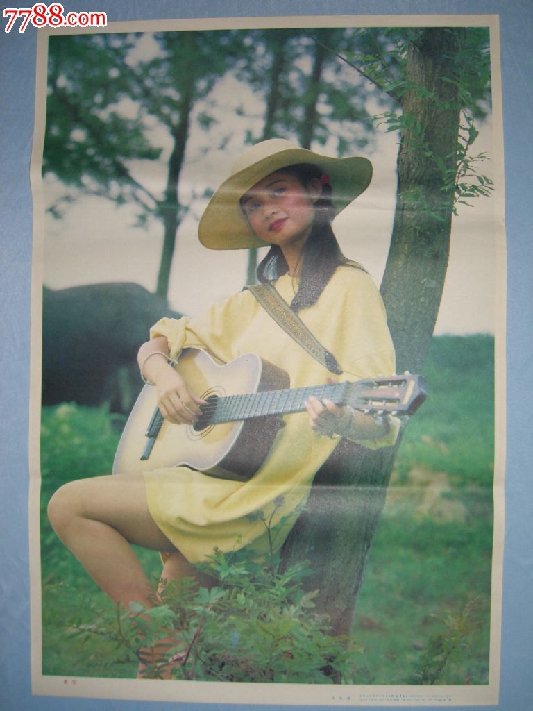 <em>吉他美女</em>_7788书画