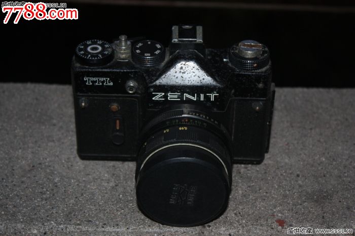 好品少见前苏联制造的老单反相机一台-价格:6