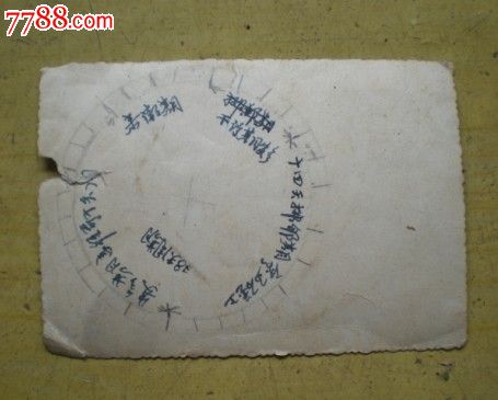 地下宫殿.文物资料-【生男生女示意图】-价格: