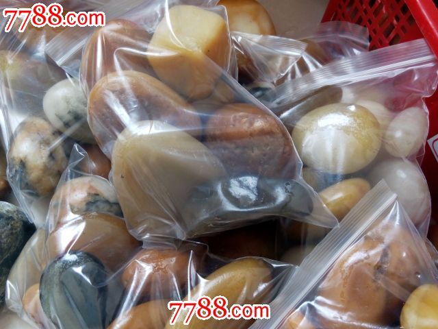 黄龙玉原石石英石蜡石30元一袋,1.5kg左右-价