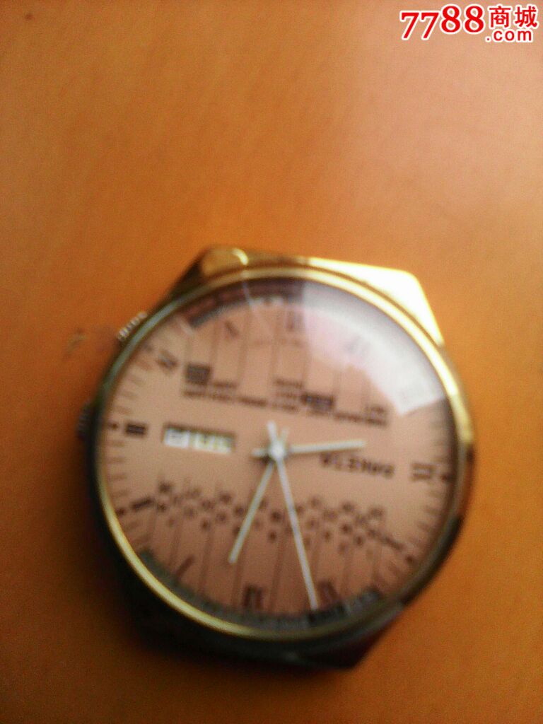 带万年历曰历手表,手表\/腕表,机械,年代不详,其