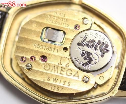 OMEGA<em>Deville欧米茄</em>二手正品蝶飞系列包金石