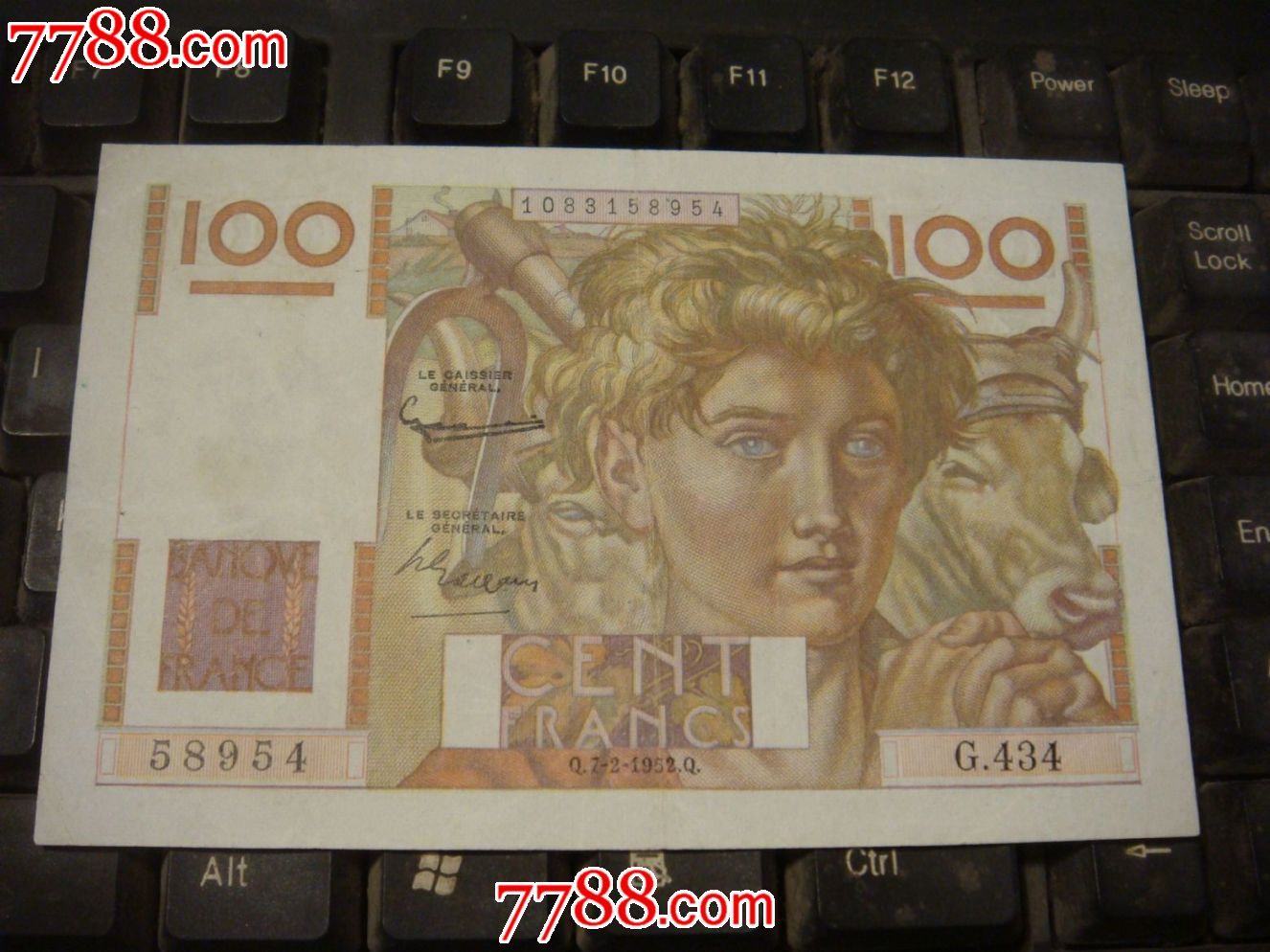 法国100法郎