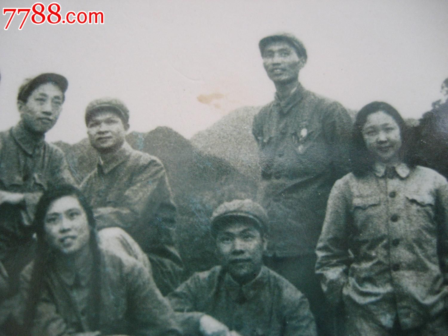 50年代老照片----抗美援朝志愿军在朝鲜丰泉里前线
