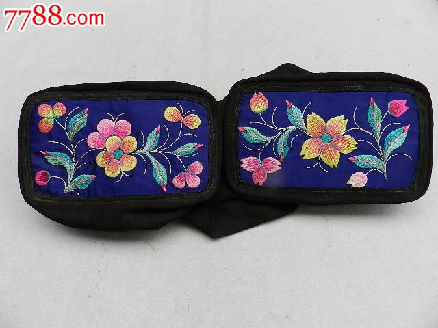 【梅花花卉图绣花枕头1949】山西晋工老刺绣老织绣绣花-价格:200元-se24416934-枕套\/枕巾\/枕顶-零售-中国收藏热线