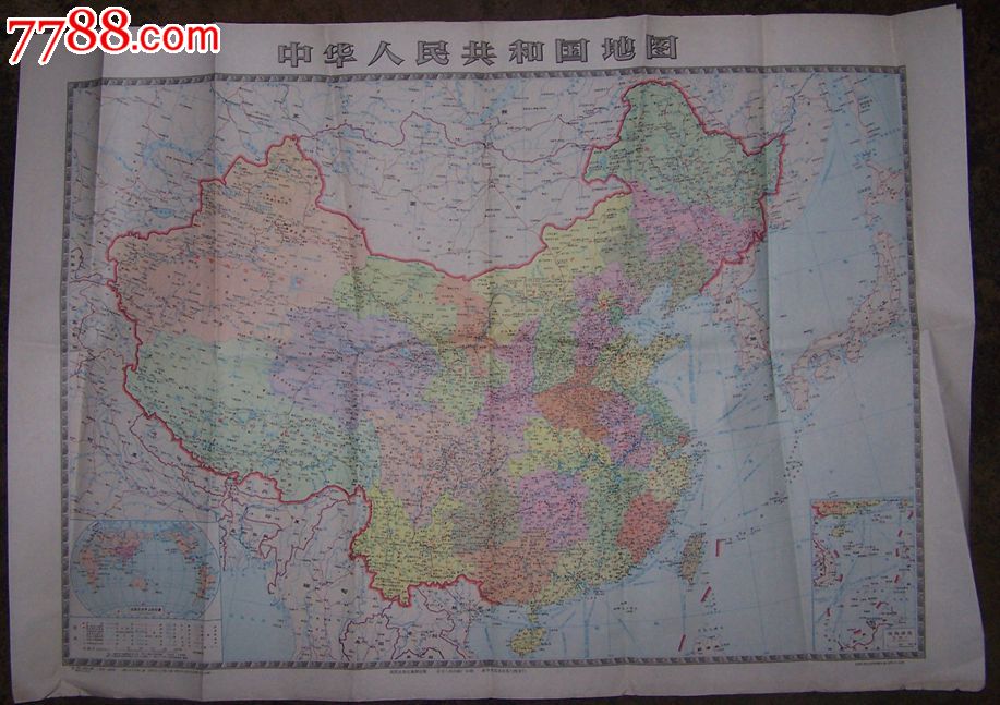 中华人民共和国地图-se24506245-7788门票